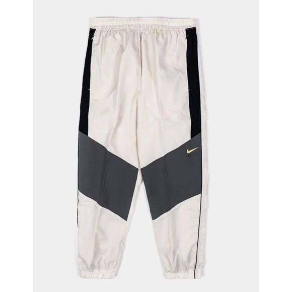 ✅Nike Air Woven Sport Light Orewood BrownIron GreyBlackPants Mens SzM